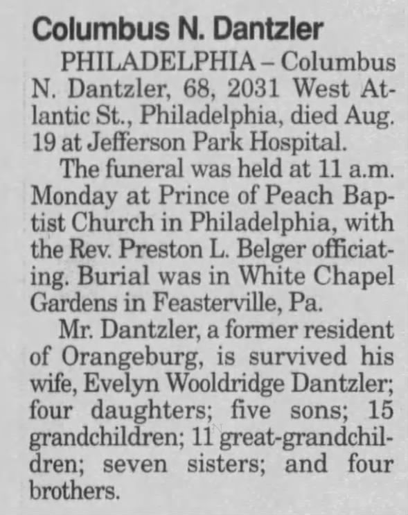 Clipping from The Times and Democrat